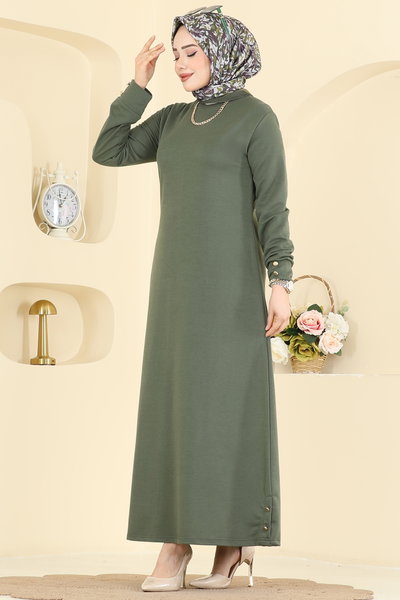 E.T.T. - Dress 1009ETT926-MS Khaki - 427293
