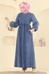 Dress 102ZNE1011-MS Light Denim - Thumbnail