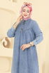 Dress 103ZNE1011-MS Light Denim - Thumbnail
