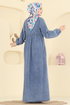 Dress 105ZNE1011-MS Light Denim - Thumbnail