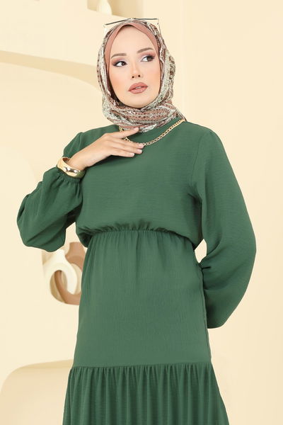 E.R.K. - الفستان أخضر عفني 1062ERK1158-MS - 392807