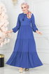 Dress 1068BG354-MS Indigo - Thumbnail