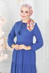 Dress 1068BG354-MS Indigo - Thumbnail