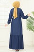 Dress 106ZNE1011-MS Dark Denim - Thumbnail