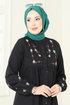Dress 108ZNE1011-MS Black Jeans - Thumbnail