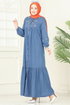 Dress 108ZNE1011-MS Light Denim - Thumbnail