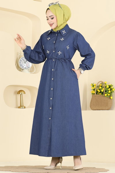 M.S.A. - Dress 1109MSA980-MS Dark Denim - 422458