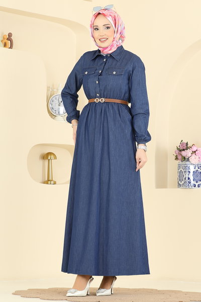 M.S.A. - Dress 1120MSA980-MS Dark Denim - 425927