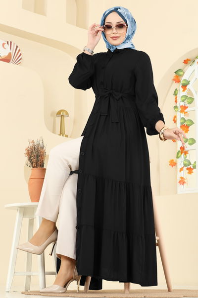 E.R.K. - Dress 1124ERK1158-MS Black - 409271