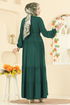 Dress 1124ERK1158-MS Emerald - Thumbnail