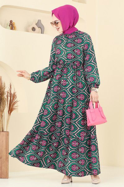 B.G.S. - Dress 1137BG354-MS Petroleum