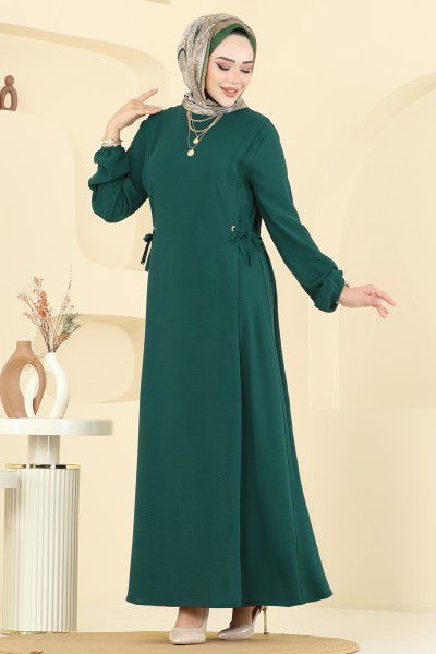 E.R.K. - Dress 1164ERK1158-MS Emerald