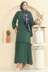 Dress 1165ERK1158-MS Almond Green - Thumbnail
