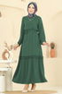 Dress 1165ERK1158-MS Almond Green - Thumbnail