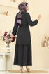 الفستان أسود 1165ERK1158-MS - Thumbnail