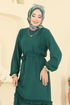 Dress 1165ERK1158-MS Emerald - Thumbnail