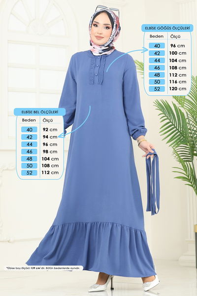 B.M.R. - Dress 1259BM387-MS Indigo - 366796