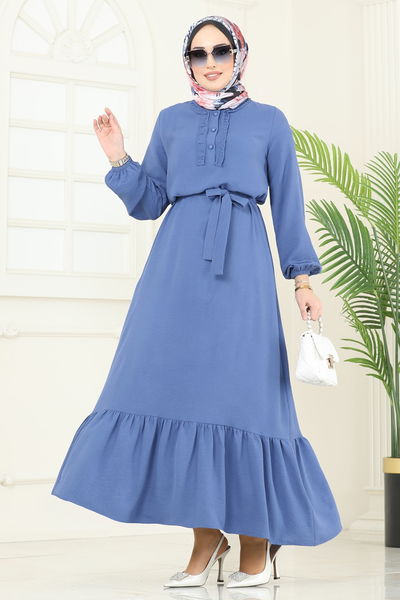 B.M.R. - Dress 1259BM387-MS Indigo - 366797