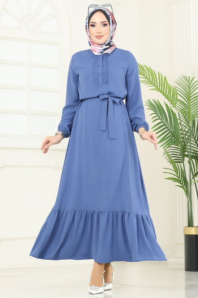 B.M.R. - Dress 1259BM387-MS Indigo - 366799