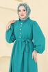 Dress 1260BM387-MS Light Petroleum - Thumbnail