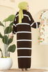 Dress 1298TPK1167-MS Brown - Thumbnail