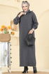 Dress 1299TPK1167-MS Anthracite - Thumbnail