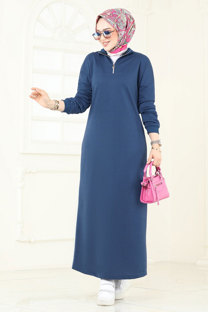 الفستان ازرق 13366ETT926-MS