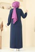 Dress 13366ETT926-MS Navy Blue - Thumbnail