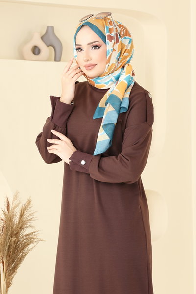 E.T.T. - Dress 13367ETT926-MS Brown - 428076