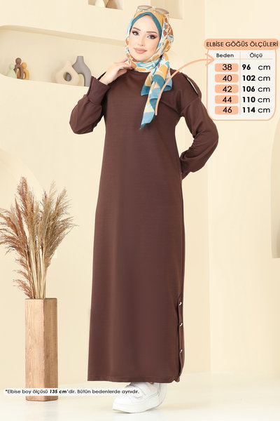 E.T.T. - Dress 13367ETT926-MS Brown - 428078