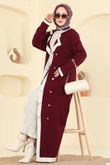 M.T. - Dress 1356MT581-MS Burgundy