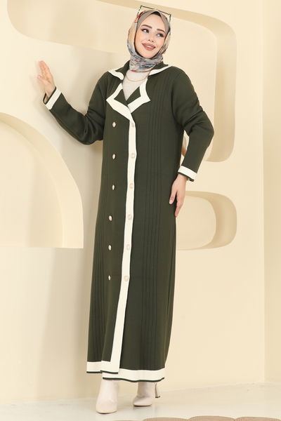 M.T. - الفستان اخضر عفني 1356MT581-MS - 417556