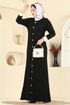 الفستان أسود 1357MT581-MS - Thumbnail