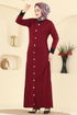 Dress 1357MT581-MS Burgundy - Thumbnail