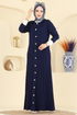 Dress 1357MT581-MS Navy Blue - Thumbnail