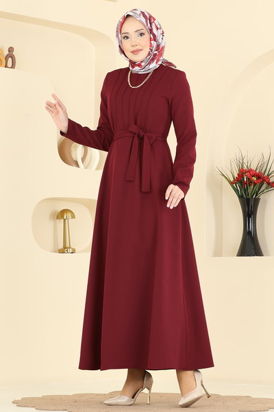 Z.N.N. - Dress 1404ZNN863-MS Burgundy - 427060