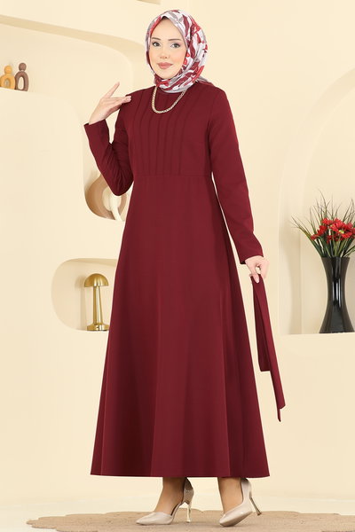 Z.N.N. - Dress 1404ZNN863-MS Burgundy - 427062