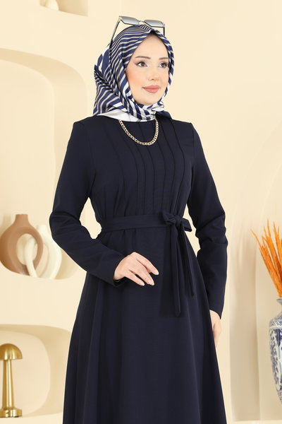 Z.N.N. - Dress 1404ZNN863-MS Navy Blue - 427092