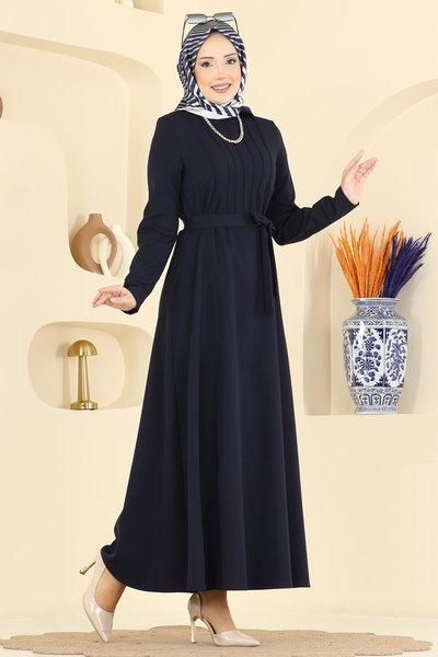 Z.N.N. - Dress 1404ZNN863-MS Navy Blue - 427093