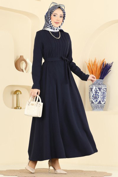 Z.N.N. - Dress 1404ZNN863-MS Navy Blue