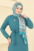 Dress 1510UZ662-MS Petroleum - Thumbnail