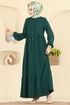Dress 154ART1138-MS Emerald - Thumbnail