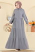 Dress 154ART1138-MS Gray - Thumbnail