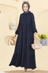 Dress 154ART1138-MS Navy Blue - Thumbnail