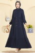 Dress 154ART1138-MS Navy Blue - Thumbnail
