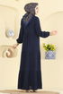 Dress 154ART1138-MS Navy Blue - Thumbnail