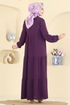 الفستان أرجواني 154ART1138-MS - Thumbnail