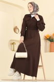 O.L.A. - Dress 15900OLA1188-MS Brown
