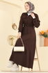Dress 15900OLA1188-MS Brown - Thumbnail