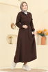 Dress 15900OLA1188-MS Brown - Thumbnail